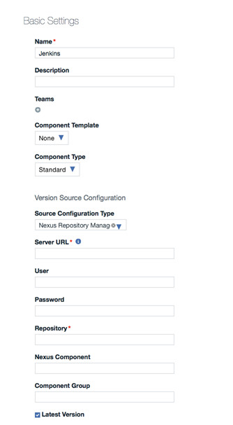 Nexus Configuration Properties