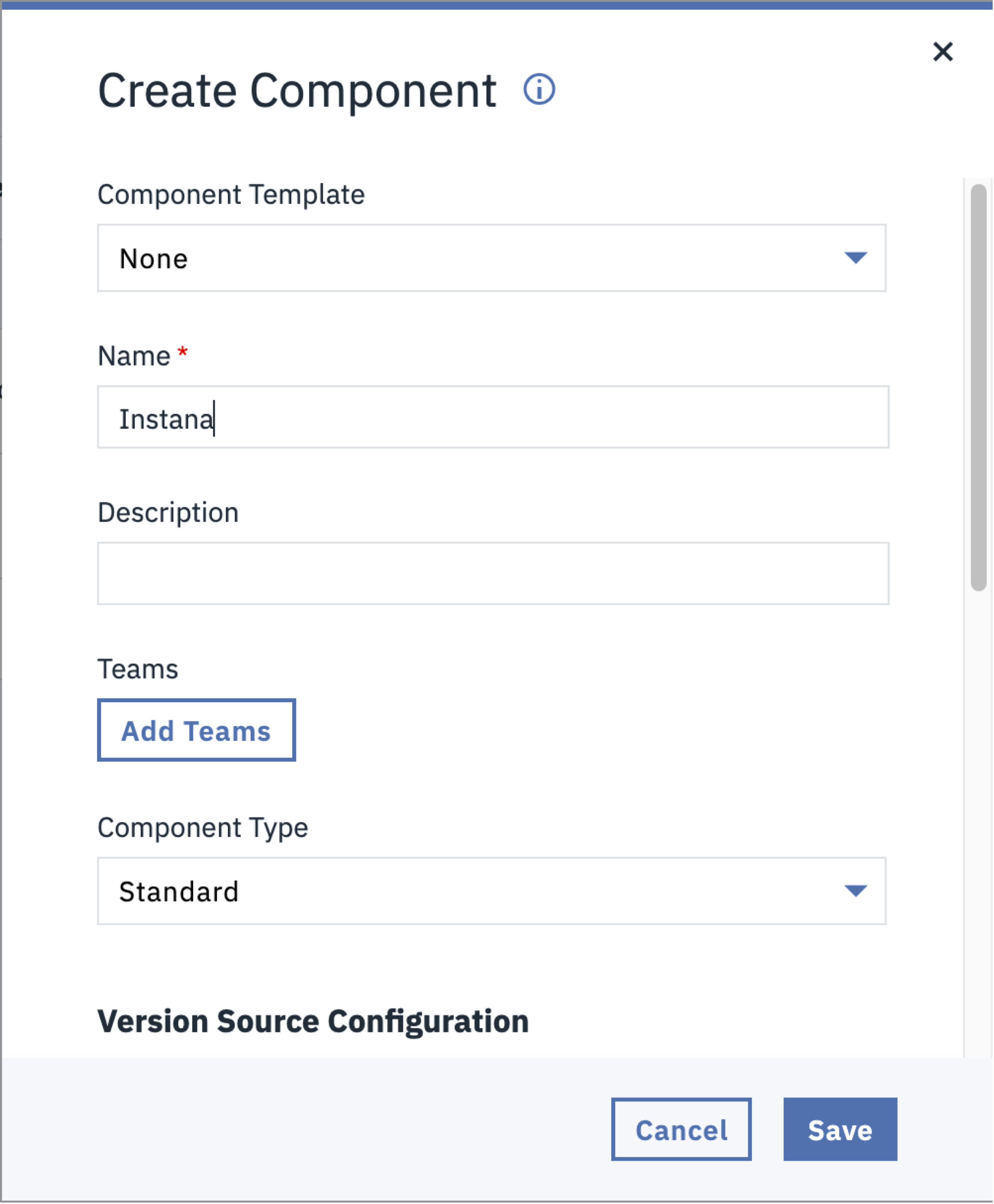 create component